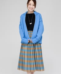 MARUTA　ジャガードチェックリバーシブルスカート