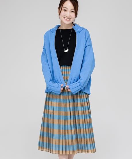 MARUTA　ジャガードチェックリバーシブルスカート