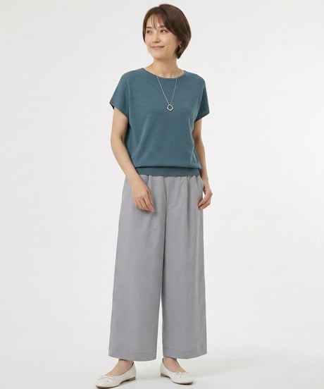 MARUTA　'コットンツイルワイドパンツ'