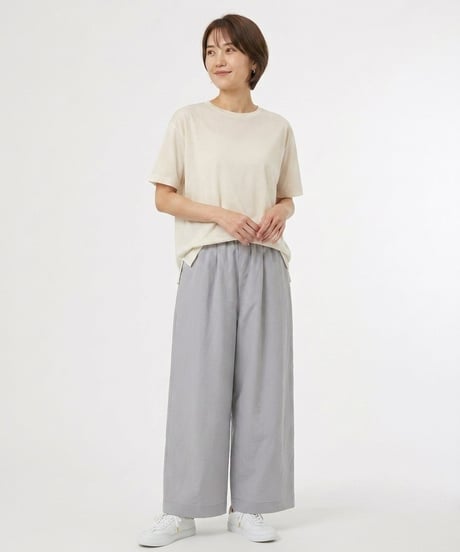 MARUTA　'コットンツイルワイドパンツ'
