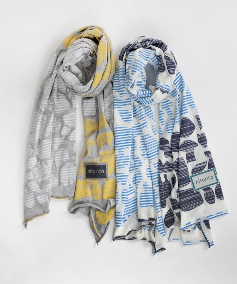 Nitorito（ニトリト）ストール　wadachi 新品　未使用 カットする上質なストール | wadachi - nitorito