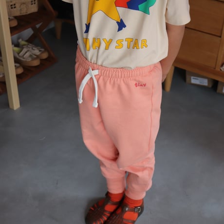 TINYCOTTONS  tiny sweat pant (papaya)