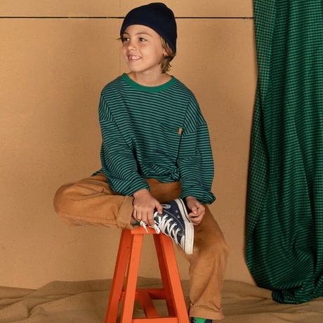 nixnut  Drop Shirt (Navy Stripe)