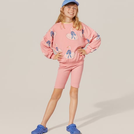 the campamento  Pink Short Leggings