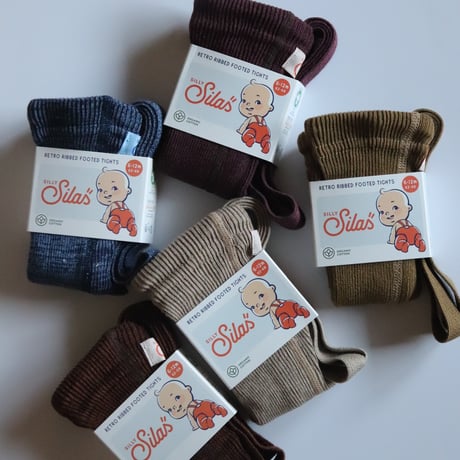 SILLY Silas  Classic tights Footed (Acorn Brown)