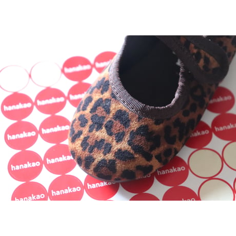 Cienta   Velcro Onestrap Shoes  (leopard ベロア)