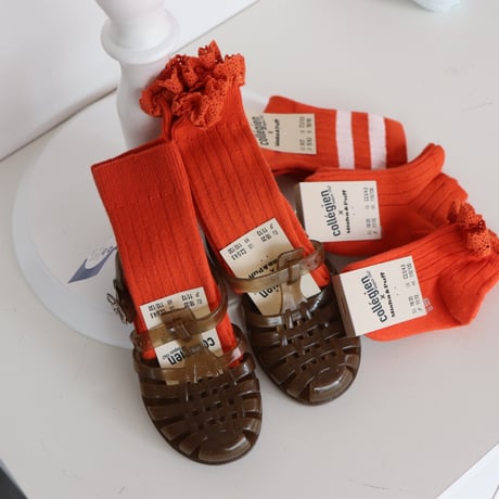 Collegien  Ribbed Varsity Crew socks (POTIRON)