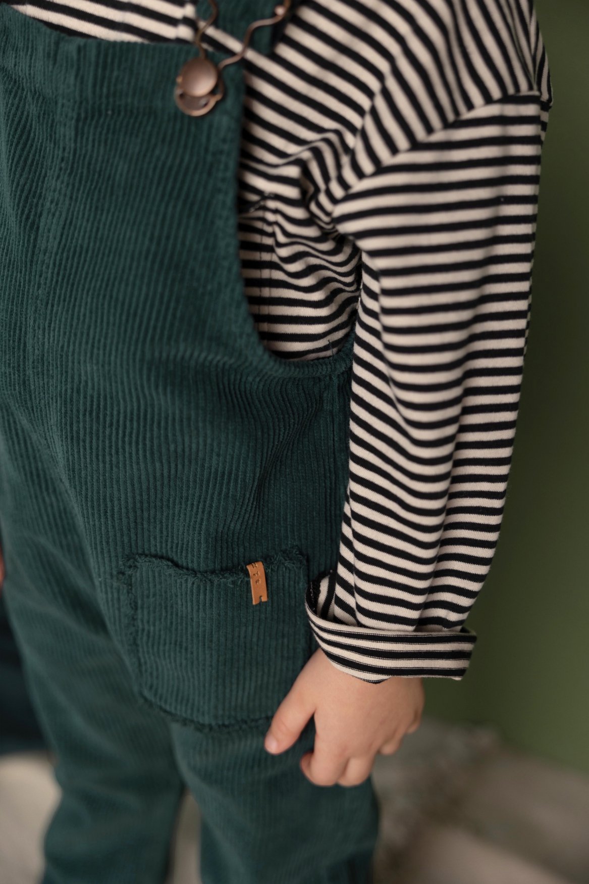 ロンパース・カバーオール nixnut / DUNGAREE nixnut Dungaree (Moss) | hanakao