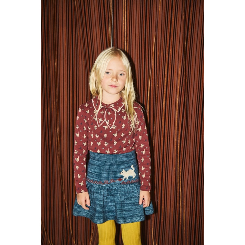 Misha&Puff Kitten Tangle Skirt (Blue Smoke) |