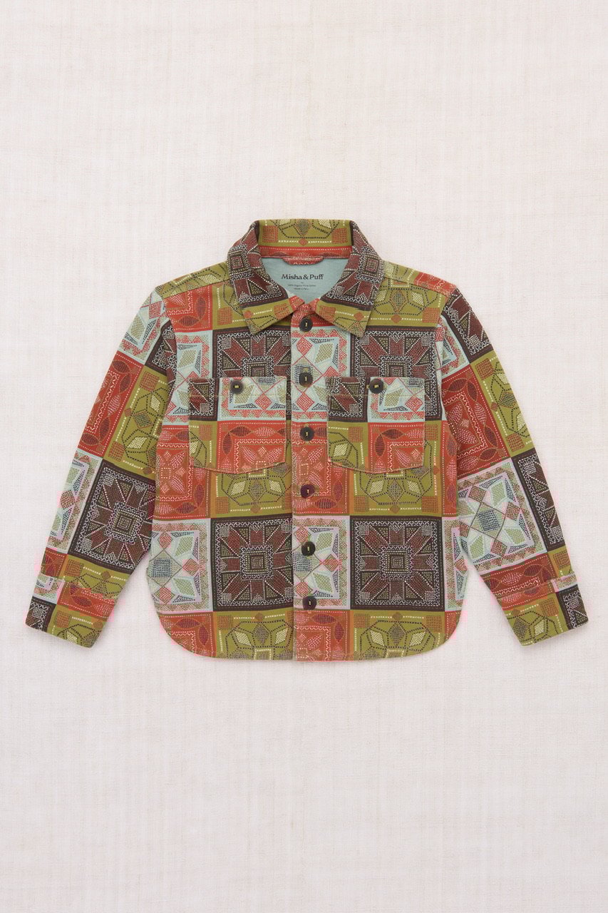 ジャケット・ブルゾン Misha & Puff lattice directors jacket 4y Misha&Puff Director's Jacket(Chili Spice Cross