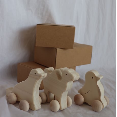 wooden toys     penguin
