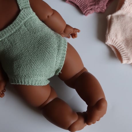 minikane DOLL CLOTHES  Barboteuse Orleane en tricot (3type)