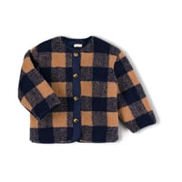 nixnut  Check Jacket (Navy Checkered)