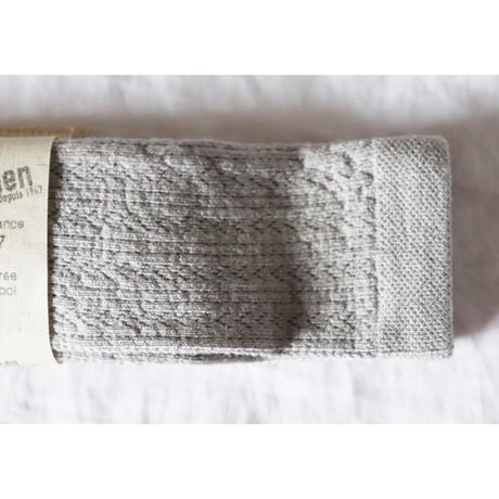 Collegien Pointelle Merino Wool Knee-high Socks【jour de pluie】