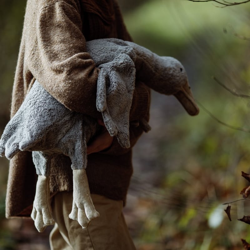 SENGER Naturwelt Cuddly animal Goose grey ve