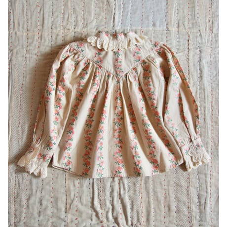 Bonjour  IRIS BLOUSE Farandole stripes flowers