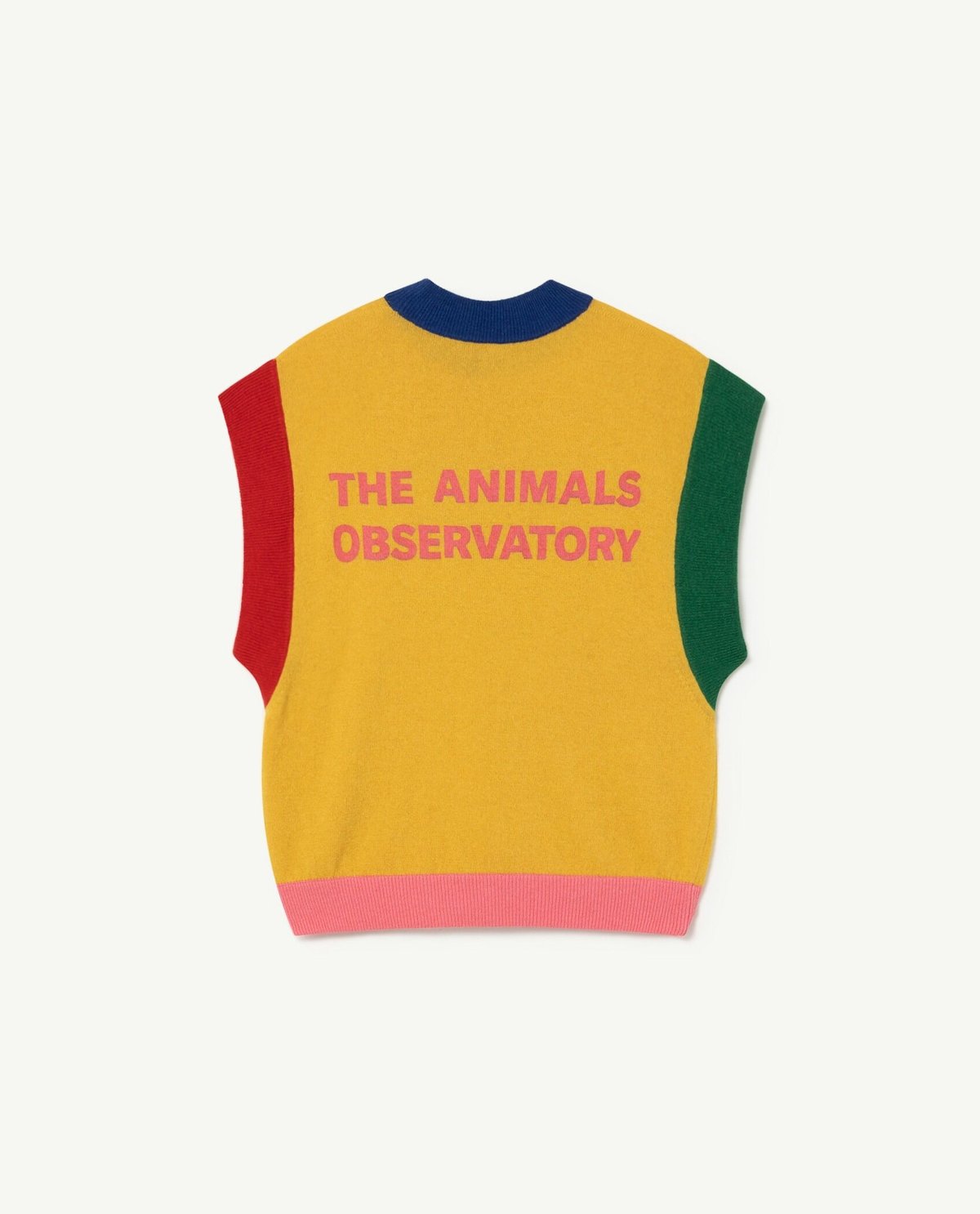 The Animals Observatory Parrot Kids Vest Yello