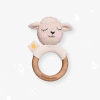 Knit a Buddy LAMB teether