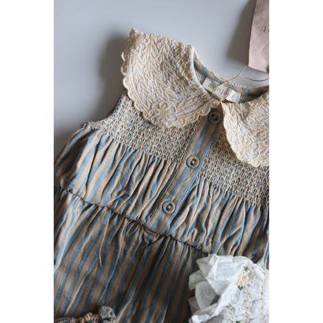 Bonjour  Romper Transat stripe
