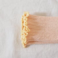 Collegien Lettuce Trim Socks【Sorbet】