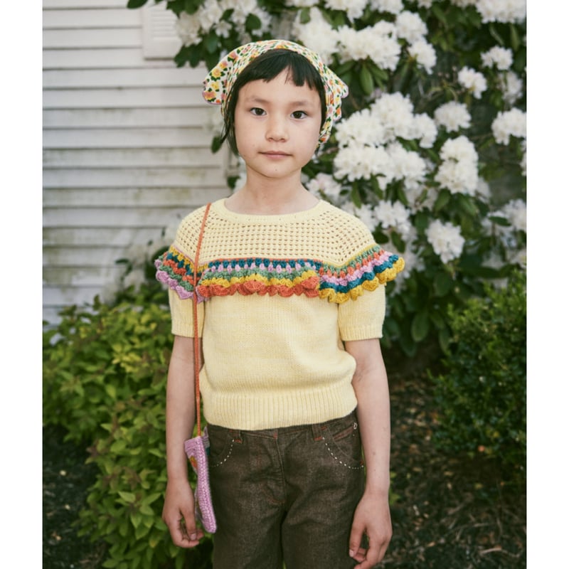 Misha&Puff Crochet Joya Top/Vintge Yellow | ha