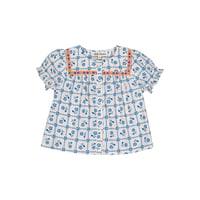 hello Simone  Lana baby blouse Fayence
