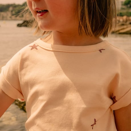 STUDIO BOHEME PARIS t-shirt bama (light pink/starfish)