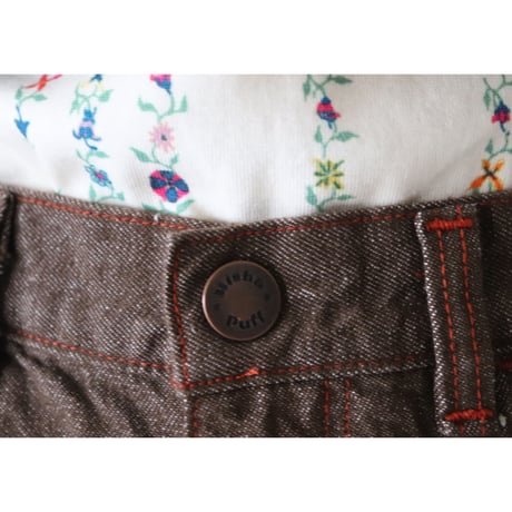 Misha&Puff  Slim Flared Jeans/Earth