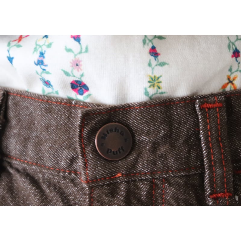 Misha&Puff Slim Flared Jeans/Earth | hanakao