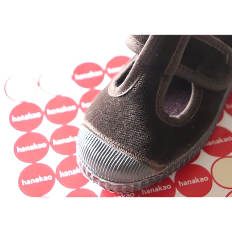 Cienta   Velcro Tstrap Shoes  (Brown ベロア)