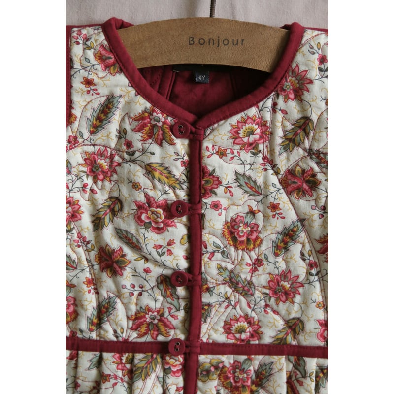 bonjour ジャケット 4y セール】フロントジップカバーオールジャケット/コーデュロイシャツ