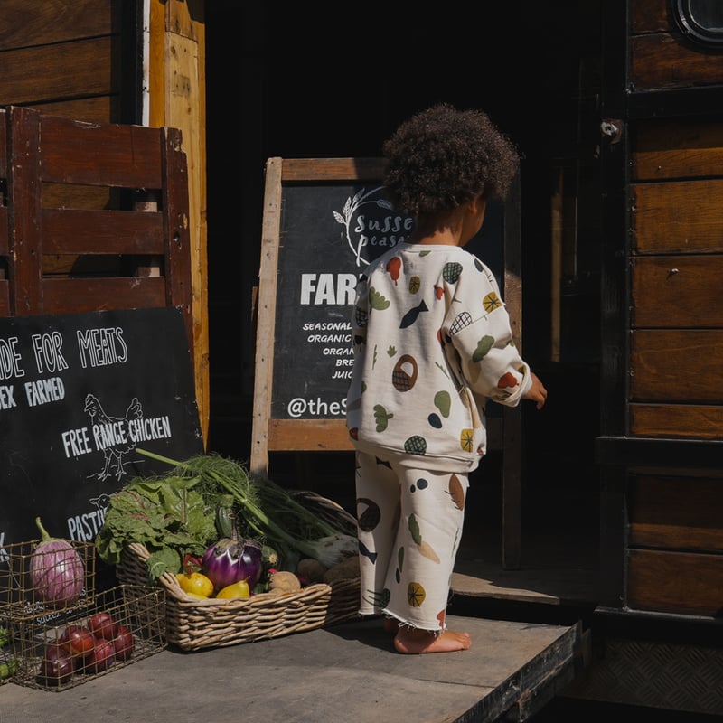organic zoo Farmers Market Wide Leg Pants | ha