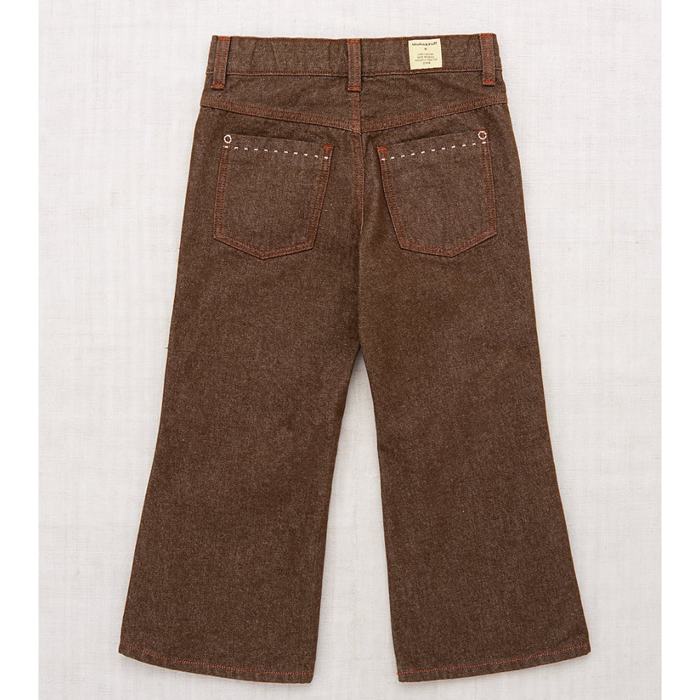 Misha&Puff Slim Flared Jeans/Earth | hanakao