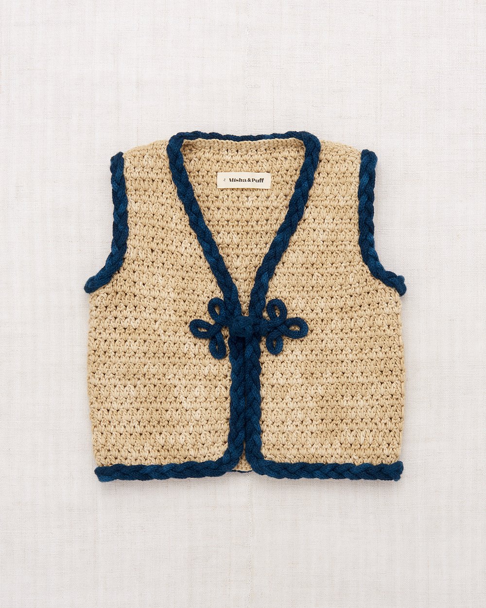 Misha&Puff Braid Ashbury Vest / Alabaster | ha