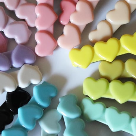 ⚫︎WUNDERKIN CO heart hairclip