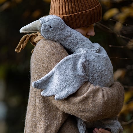 SENGER Naturwelt    Cuddly animal Goose grey vegan/ large