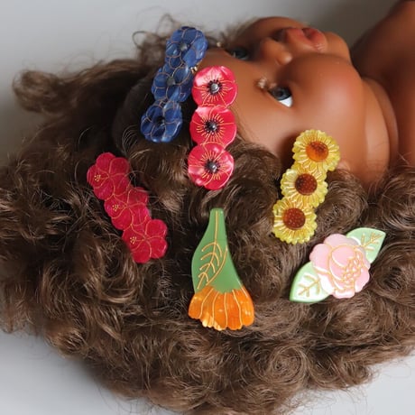 Coucou Suzette  FLOWER HAIR CLIP (6type)