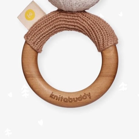 Knit a Buddy FAWN teether