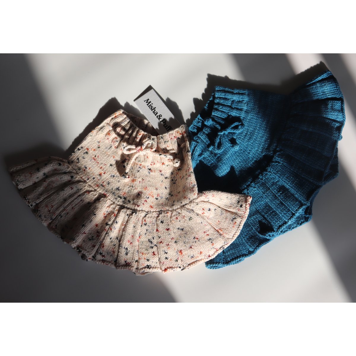 美品試着のみmisha and puff skating pond skirt Misha&Puff Skating Pond Skirt/Prussian Blue |