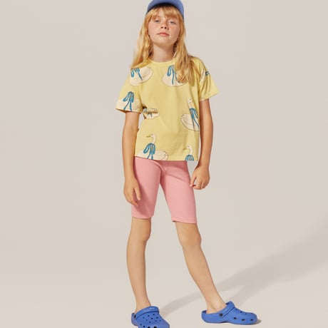 the campamento  Pink Short Leggings
