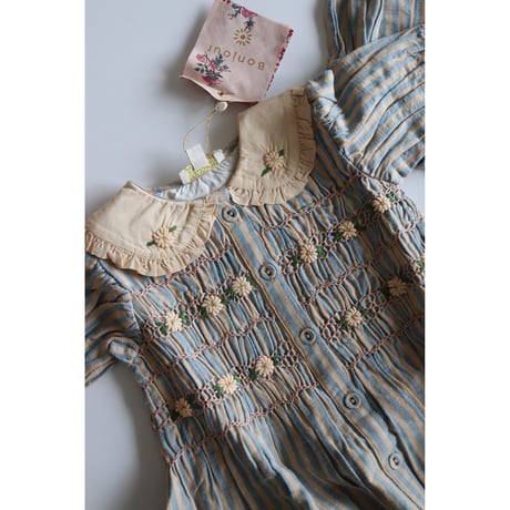 Bonjour  Romantique tunique Blue transat stripe