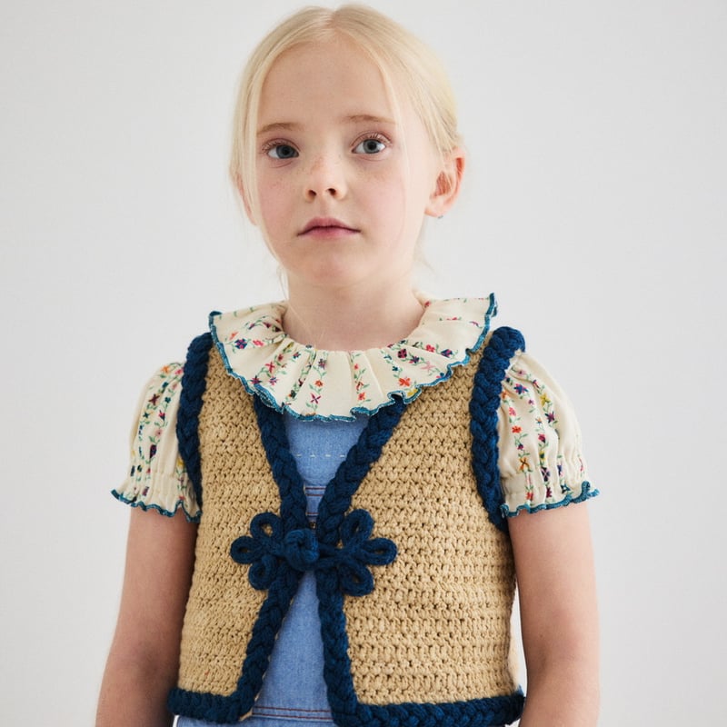 Misha&Puff Braid Ashbury Vest / Alabaster | ha 