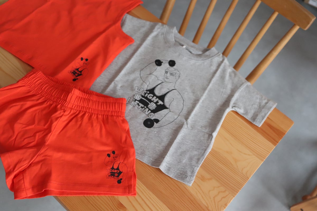Mini Rodini Weight lifting tank | hanakao