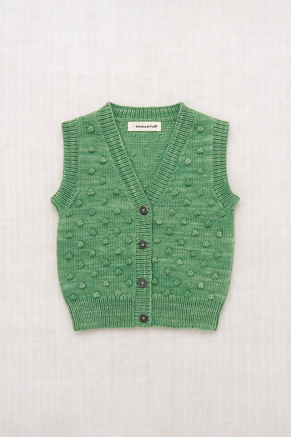 Misha&Puff Auggie Popcorn Vest/Jadeite | hanakao