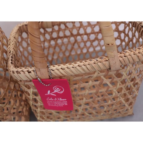 Lila & Fleur   Parm Tree Basket (3size)