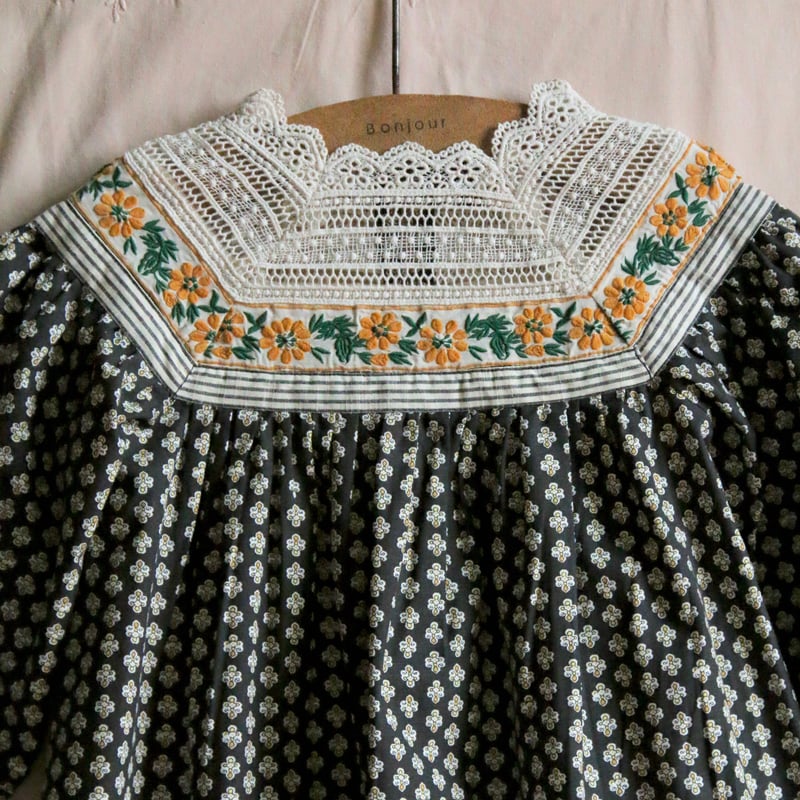 Bonjour Dress provencal print | hanakao