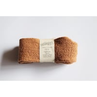 Collegien ◎Pointelle merino wool tights (Caramel au Beurre sale)