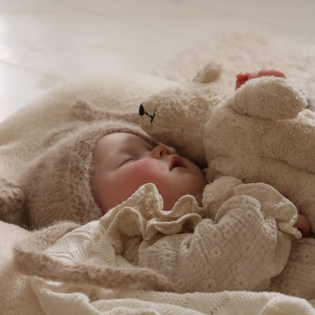 SENGER Naturwelt   Floppy animal Bear White/ small