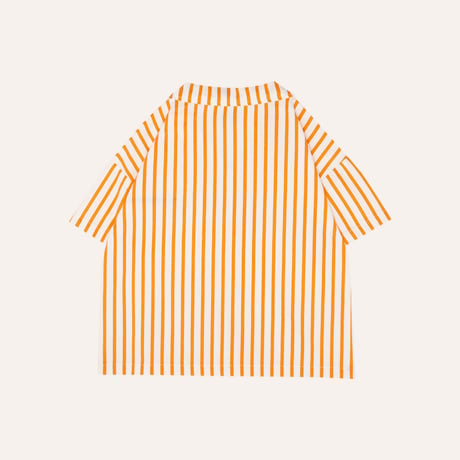 the campamento  Orange Stripes Shirt