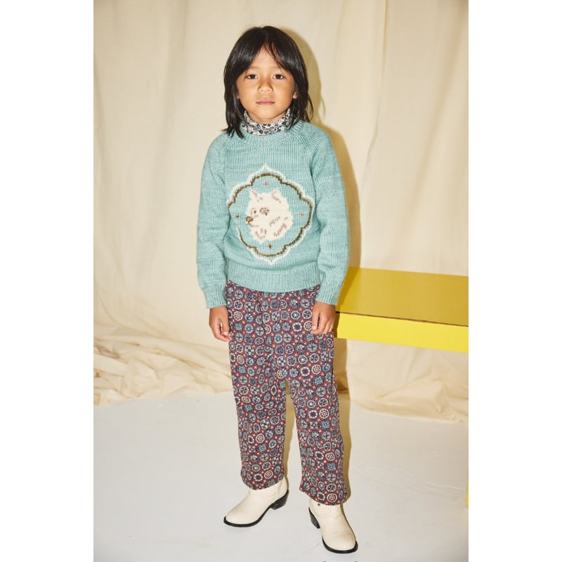 Misha&Puff Royal Dog Sweater (Sage) | hanakao